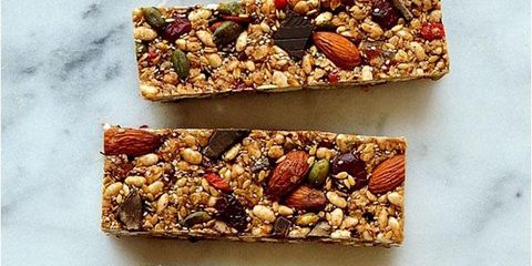 Protein bars: 6 to make yourself at home